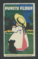 C3-24 CANADA Purity Flour Ca1915 Advertising Poster Stamp MNH 10 - Viñetas Locales Y Privadas