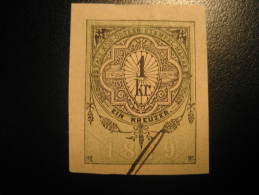 1879 1 Kr Kais Kon Osterr Stempel Marke Imperforated Revenue Fiscal Tax Postage Due Official Austria - Fiscaux