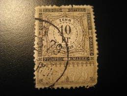1879 10 Kr Kais Kon Osterr Stempel Marke Revenue Fiscal Tax Postage Due Official Austria - Fiscaux