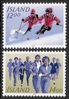 Iceland 1983 MNH/**/postfris/postfrisch Michelnr. 603-604 - Unused Stamps