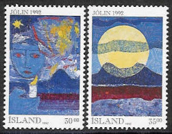 Iceland 1992 MNH/**/postfris/postfrisch Michelnr. 774-775 - Neufs