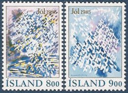 Iceland 1985 MNH/**/postfris/postfrisch Michelnr. 642-643 - Nuevos