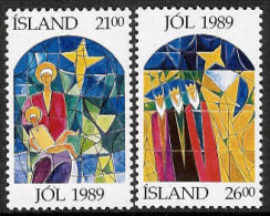 Iceland 1989 MNH/**/postfris/postfrisch Michelnr. 712-713 - Ongebruikt