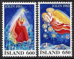 Iceland 1983 MNH/**/postfris/postfrisch Michelnr. 608-609 - Neufs