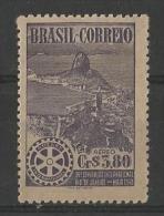 LSJP BRAZIL ROTARY RIO DE JANEIRO MHN (**) 1948 - Unused Stamps