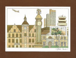 BRD 1988  Mi.Nr. 1369 , 700 Jahre Stadt Düsseldorf - Maximum Card - Stempel Bonn  05.05.1988 - 1981-2000
