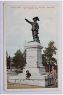 CHAMPLAIN MONUMENT IN QUEEN SQUARE, ST. JOHN, N.B. - St. John
