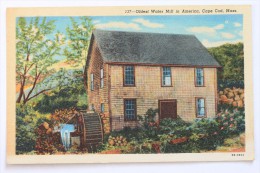 Oldest Water Mill In America, Cape Cod, Massachusetts, Linen - Cape Cod