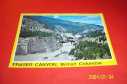 M 350 ° CANADA   AVEC PHILATELIE  ° FRASER CANYON  ° BRITISH COLUMBIA LE 6 05 1995 - Modern Cards