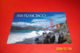 M 350 ° CANADA   AVEC PHILATELIE  ° SAN FRANCISCO ° THE GOLDEN GATE BRIDGE - Cartoline Moderne