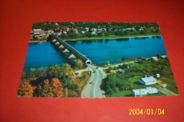 M 351 ° CANADA   AVEC PHILATELIE  ° LONGEST COVERED BRIDGE IN THE WORLD - Cartoline Moderne