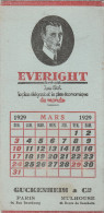 Pub Carton La Chemise Everight 1929 Guckenheim                             Tda101 - Plaques En Carton