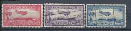 Nouvelles-Zélande PA N°6/8 Obl (FU) - Airmail