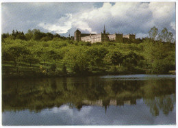 CPM   56      ROHAN       MONASTERE VU DE L ETANG  ABBAYE NOTRE DAME DE TIMADEUC - Rohan