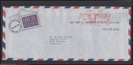 USA 262 EMA Cover Brief Postal History Air Mail Meter Mark Franking Machine Protect Endangered Species Cancellation - Postal History