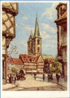 Halberstadt - Holzmarkt Zerstört 1945 - Halberstadt