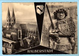 Halberstadt - S/w Mehrbildkarte 6 - Halberstadt