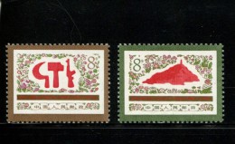 CHINA POSTFRIS MINT NEVER HINGED POSTFRISCH EINWANDFREI NEUF SANS CHARNIERE YVERT 2087 2088 - Unused Stamps