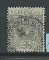 Sierra Leone Travelling Post Office Cancel 1923 Freetown - Bo  On  2d KGV - Sierra Leone (...-1960)