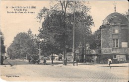 Bourg La Reine Grande Rue Entrée Par De Sceaux (petit Manque En Bas Droit) - Bourg La Reine