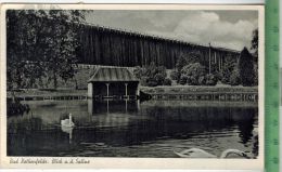 Bad Rothenfelde, Blick A. D. Saline 1950, Verlag: --------. FELD- Postkarte, Mit Frankatur, Stempel, Maße: 14  X 9 Cm - Bad Rothenfelde