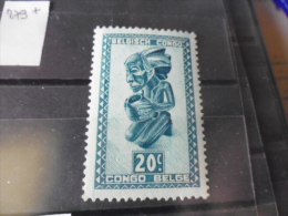 CONGO BELGE TIMBRE OU SERIE YVERT N° 279* - Unused Stamps