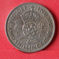 GREAT BRITAIN 2 SHILLINGS 1948 -    KM# 865 - (Nº14513) - J. 1 Florin / 2 Shillings