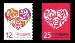 TAIWAN 2013 - Saint Valentin - 2v Neuf // Mnh - Ongebruikt
