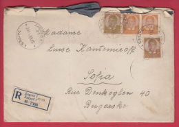 204371 / 1938 - 2 X 1+3 DIN. - King Petar , ZAGREB CROATIA - SOFIA , Yugoslavia Jugoslawien Jugoslavia - Storia Postale