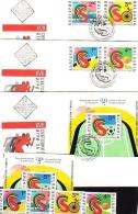 BULGARIA / Bulgarie 17 World S.Games For Deaf Set+S/S +3FDC - Behinderungen