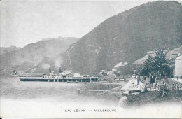 Lac Léman - Villeneuve (pub Au Dos) - Villeneuve