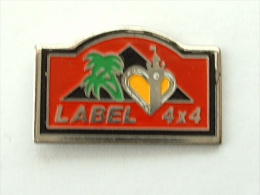 PIN´S LABEL 4x4 - NORD PAS DE CALAIS - Rally