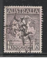 Australia 1956. Scott #C7 (U) Mercury And Globe ** - Used Stamps