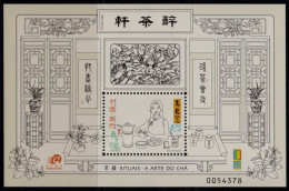 (090) Macau  Stamp Expo / Tea Ceremony / Bf / Bloc / 2000  ** / Mnh   Michel BL 79 - Altri & Non Classificati