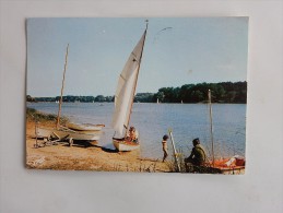 Carte Postale Ancienne : LE CHESNE : Le Lac De Bairon, Animé - Le Chesne