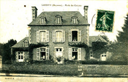 Z Z -392 /    C P A  - LANDIVY     (53) ECOLE DES GARCONS - Landivy