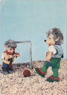 Mecki Hedgehog Football Postcard Published In Yugoslavia 1965 - Mecki