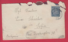 204417 / 1932 - 3 DIN. - KING ALEXANDER  ,  CELJE ( Slovenia ) - SOFIA POSTMAN 23 BULGARIA ,  Yugoslavia Jugoslawien - Lettres & Documents
