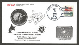 Nasa The Eleventh Flight Of Orbiter Discovery. Goddard Space Flight Center Stamp Club - Etats-Unis