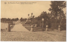 St.Amands (Puers). Grafmonument Van Emiel Verhaeren. Tombeau Verhaeren. - Sint-Amands