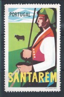 Ribatejo Vignette. Bulls. Campino. Horse. Leziria. Portugal. Sol.Sun.Folklore.Typical Costume.Folclore. Santarém. - Local Post Stamps