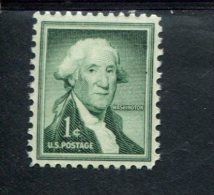 220374826 USA POSTFRIS MINT NEVER HINGED POSTFRISCH EINWANDFREI SCOTT 1031 Washington Liberty Wet Print - Neufs