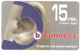 Bulgaria-b-connect 15 Lev,sample - Bulgarien