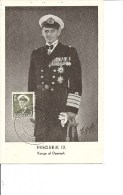 Groenland -Roi Frederik IX ( CM De 1955 à Voir) - Cartoline Maximum