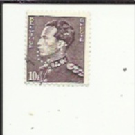 Timbre 10 Fr -Leopold III_Perforé ( C  L )  Bon Etat 1942 - 1934-51