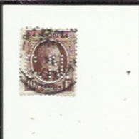 Timbre 20 Cts -Albert 1er_(Houyoux)__Perforé ( C  N )  Bon Etat 1922 - 1909-34