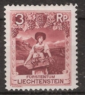 Liechtenstein 1930 MiNr. 94A (Yv 94) MH/*/Ungebraucht - Nuovi