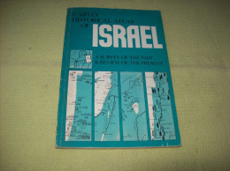 Old Book - Israel, Cartas Historical Atlas, 60 Pages - Otros & Sin Clasificación