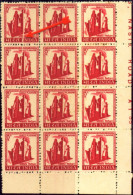 POPULATION-FAMILY PLANNING-CORNER BLOCK OF 9-ERROR-CREASED-PPF-INDIA-MNH-B9-146 - Variétés Et Curiosités