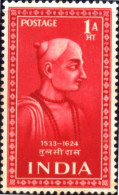 INDIA-SAINTS & POETS-PRE DECIMAL-1 ANNA-TULASI DAS-MNH-B9-149 - Unused Stamps